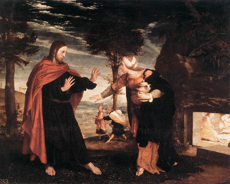 HOLBEIN, Hans the Younger Noli me Tangere f oil painting image